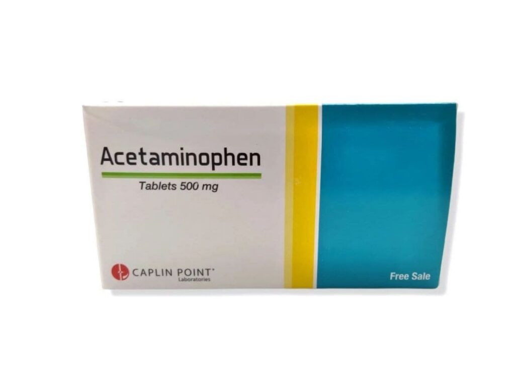 ACETAMINOFEN 500 MG CAPLIN POINT 10 TABLETAS