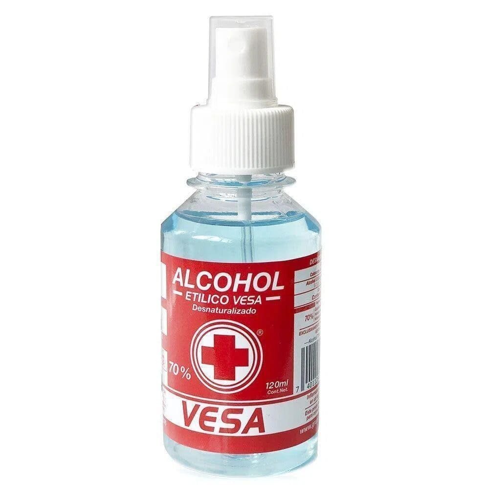 ALCOHOL MEDICINAL 70% VESA EN SPRAY 120ML