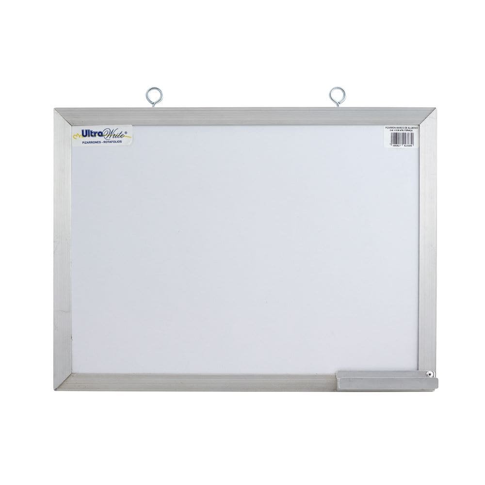 PIZARRON ULTRAWRITE M/ALUM. 0.40 X 0.30 MTS. FORMICA