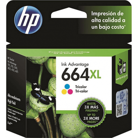 TINTA HP 664 XL COLOR F6V30AL