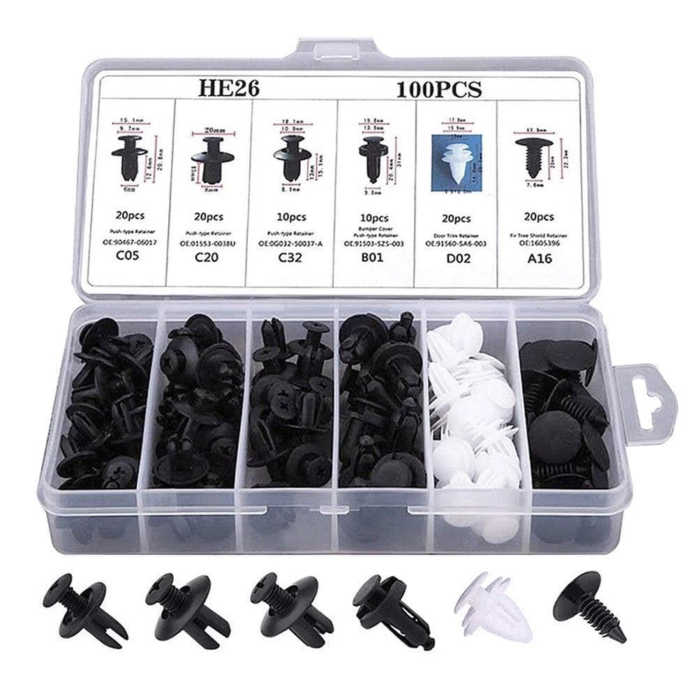 SET DE CLIP MIXTOS 100PCS
