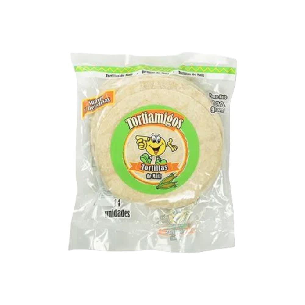 TORTILLAS MAIZ TORTIAMIGOS PEQUEÑO 390GR 14 UNI