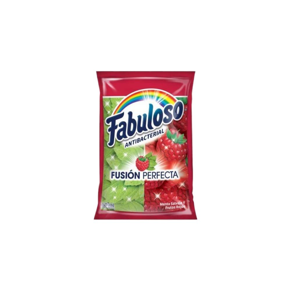DESINFECTANTE SACHET FABULOSO MENTA SALVAJE Y FRUTOS ROJOS 750 ML