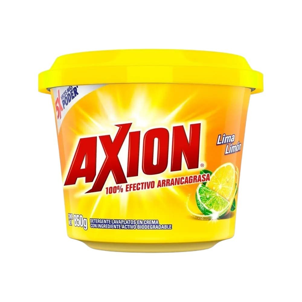 TARRO DE AXION LIMA LIMON 850 GRAMOS