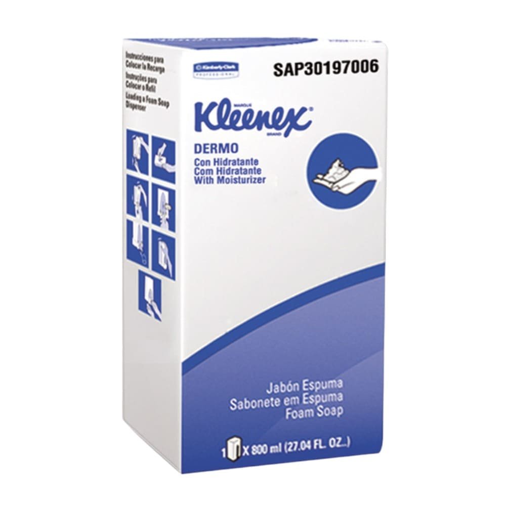 JABON PARA MANOS EN ESPUMA DERMO KLEENEX 800ml