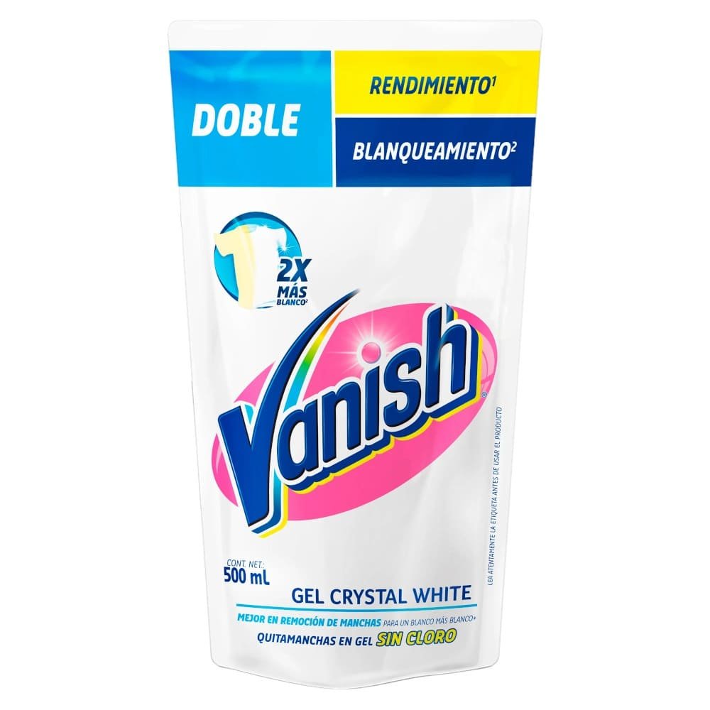 VANISH QUITAMANCHAS 500GRAMOS SACHET BLANCO