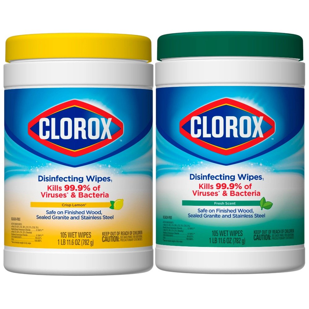 TOALLAS DESINFECTANTES CLOROX 85 TOALLAS UNIDAD