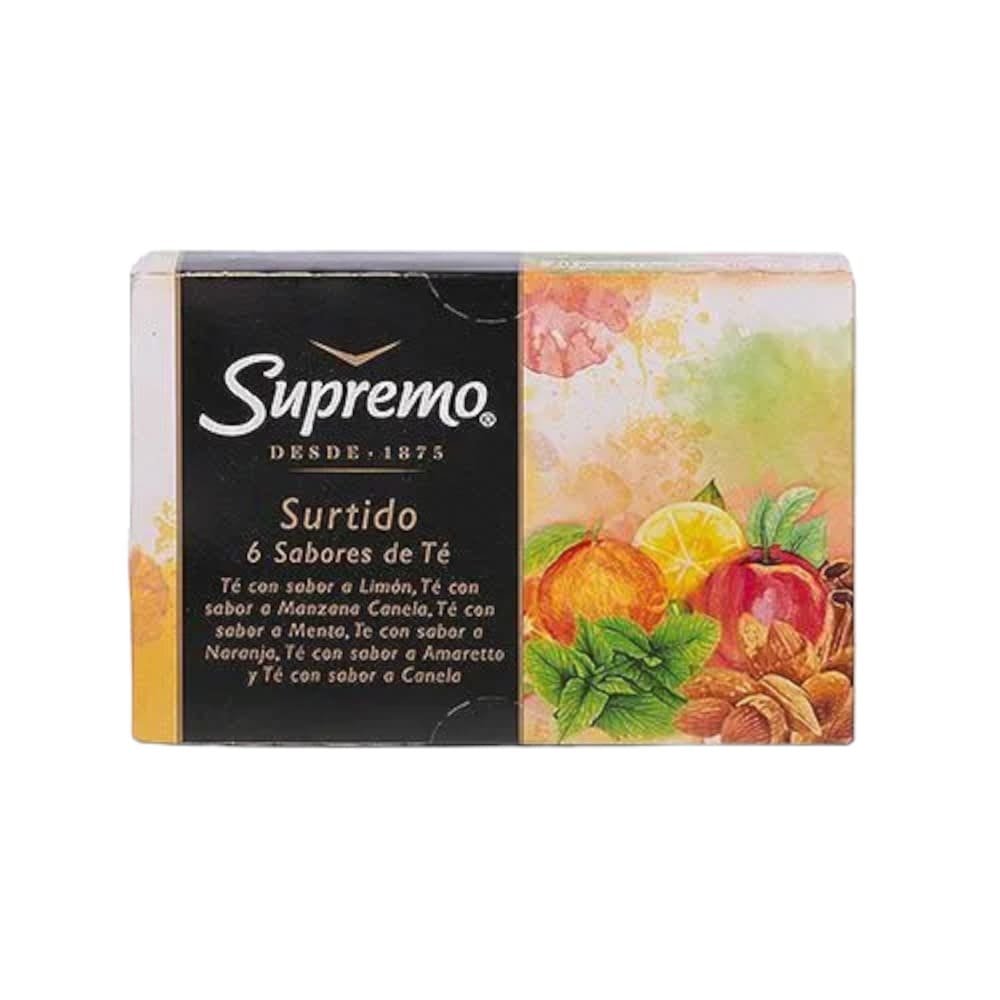 CAJA DE TE SURTIDO SUPREMO 20 UNIDADES
