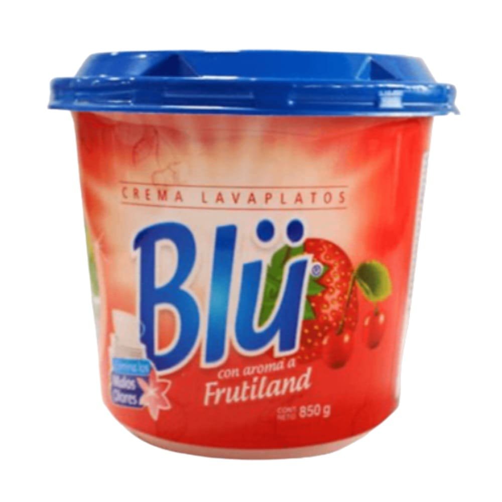 CREMA LAVAPLATOS BLU CON AROMA FRUTILAND 850G
