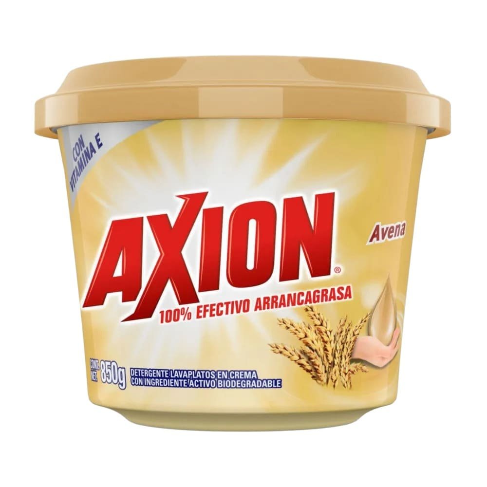 LAVAPLATOS CREMA CON AVENA Y VITAMINA E AXION 850GR.