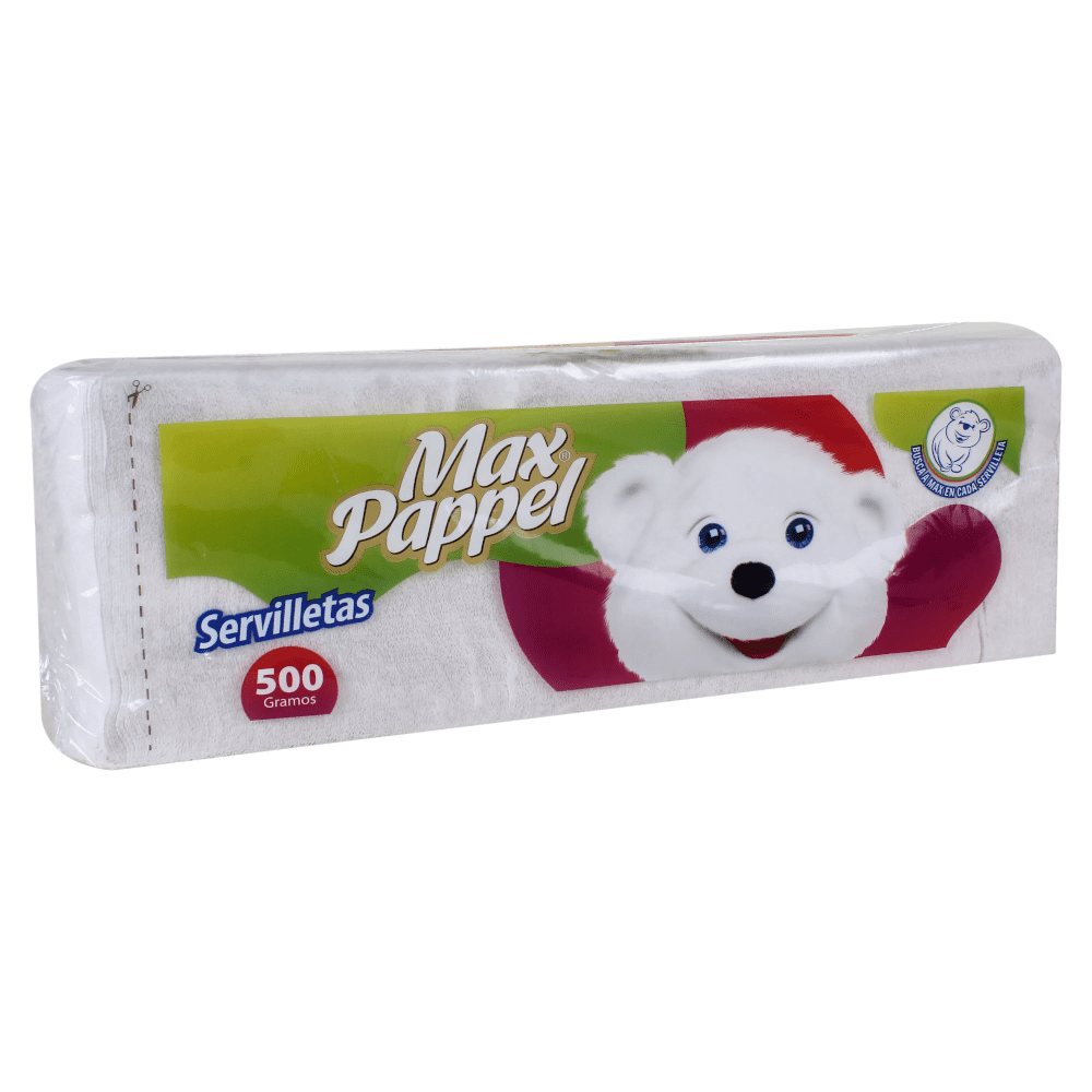 SERVILLETA MAX PAPEL CUADRADA 500 UNI
