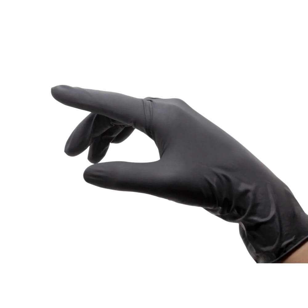 GUANTE DE NITRILO SAGAR COLOR NEGRO TALLA S
