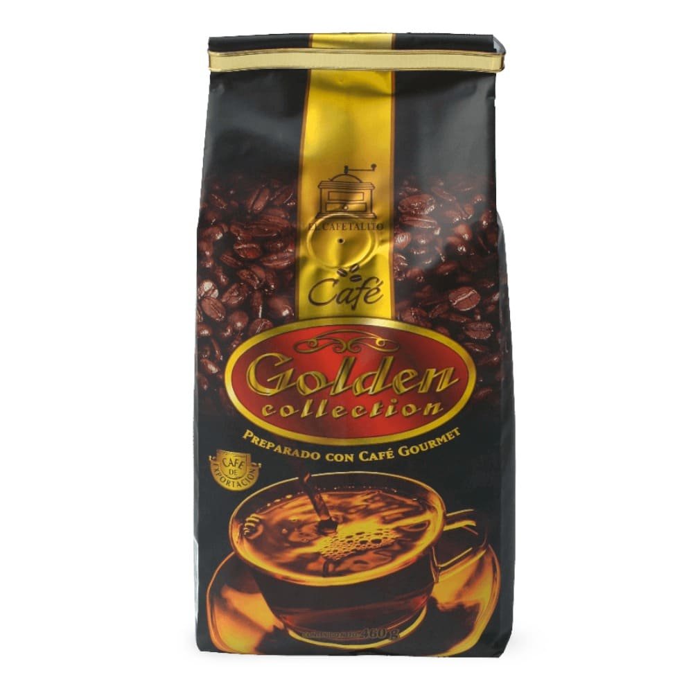 BOLSA DE CAFÉ REGIONAL GOLDEN COLLECTION MOLIDO 460 GRAMOS CAFETALITO