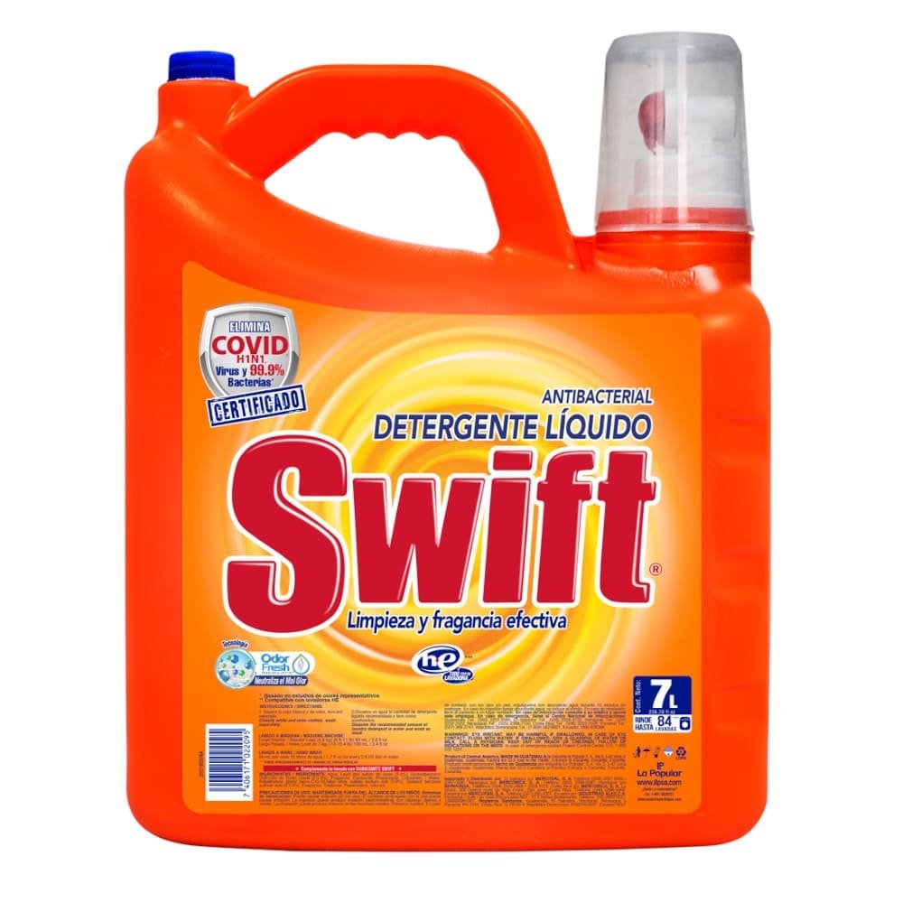 DETERGENTE LIQUIDO SWIFT 7 LITROS
