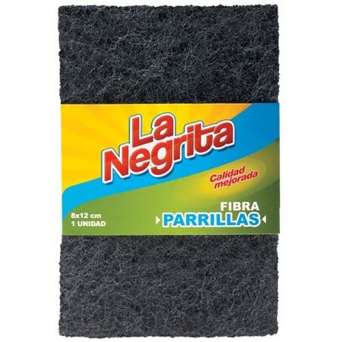 ESPONJA PARA PARILLA NEGRO LA NEGRITA