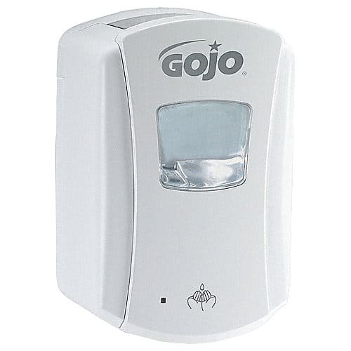 DISPENSADOR GOJO PARA JABON BLANCO AUTOMATICO