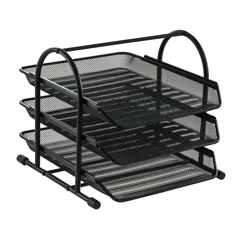 PAPELERA METALICA FAST M3572 TRIPLE TIPO MAYA