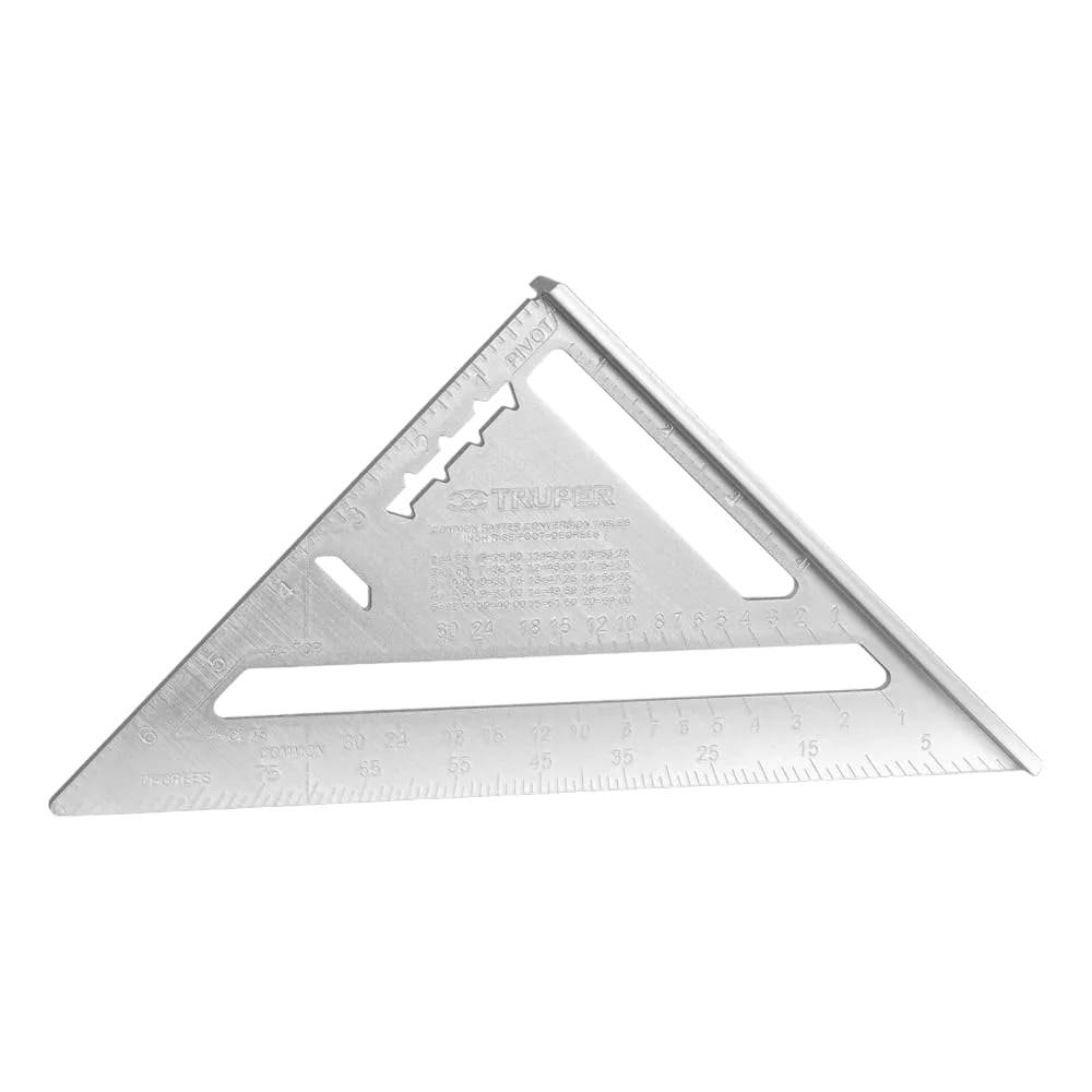 ESCUADRA DE 7IN DE ALUMINIO PARA MUROS DE YESO TRUPER