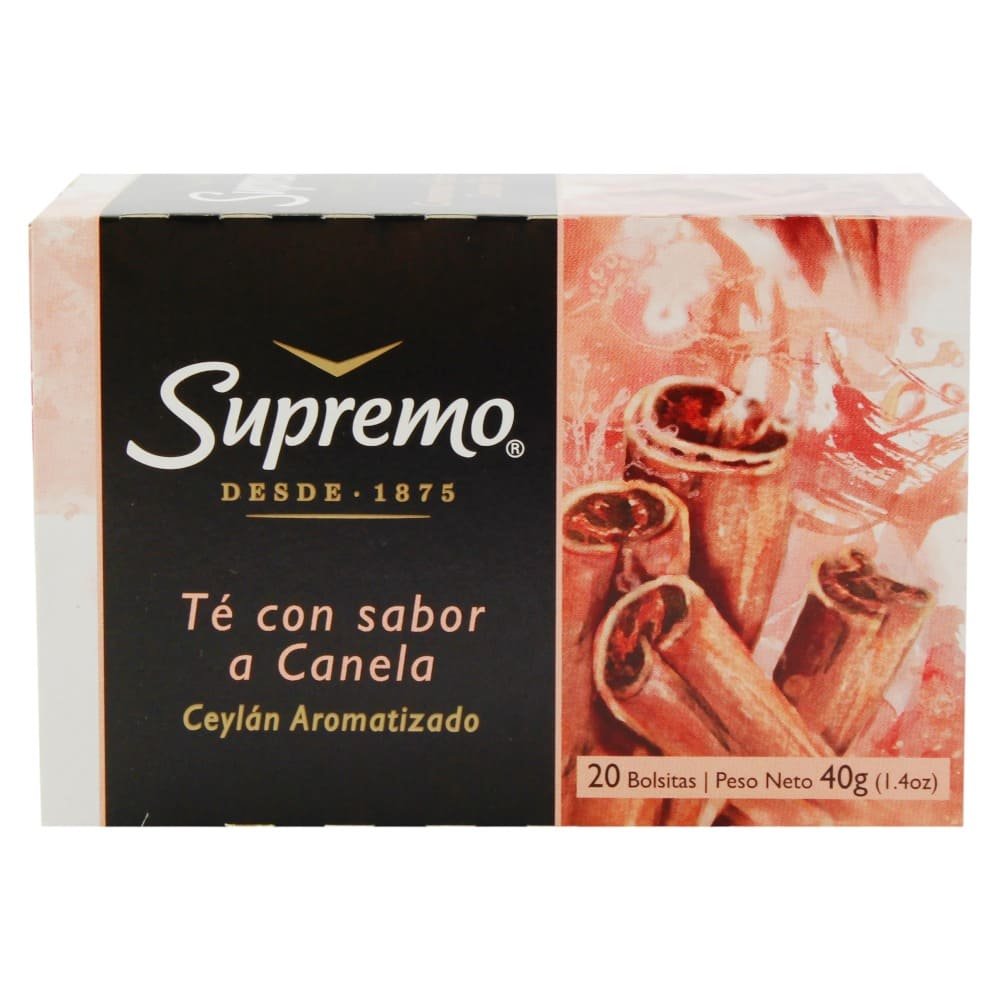 CAJA DE TE CANELA SUPREMO