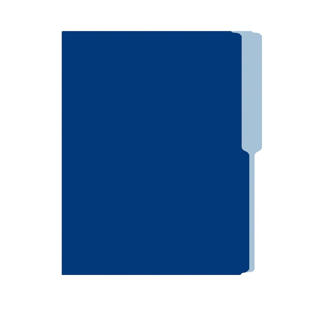 FOLDER FLASHFILE CARTA AZUL  UNIDAD