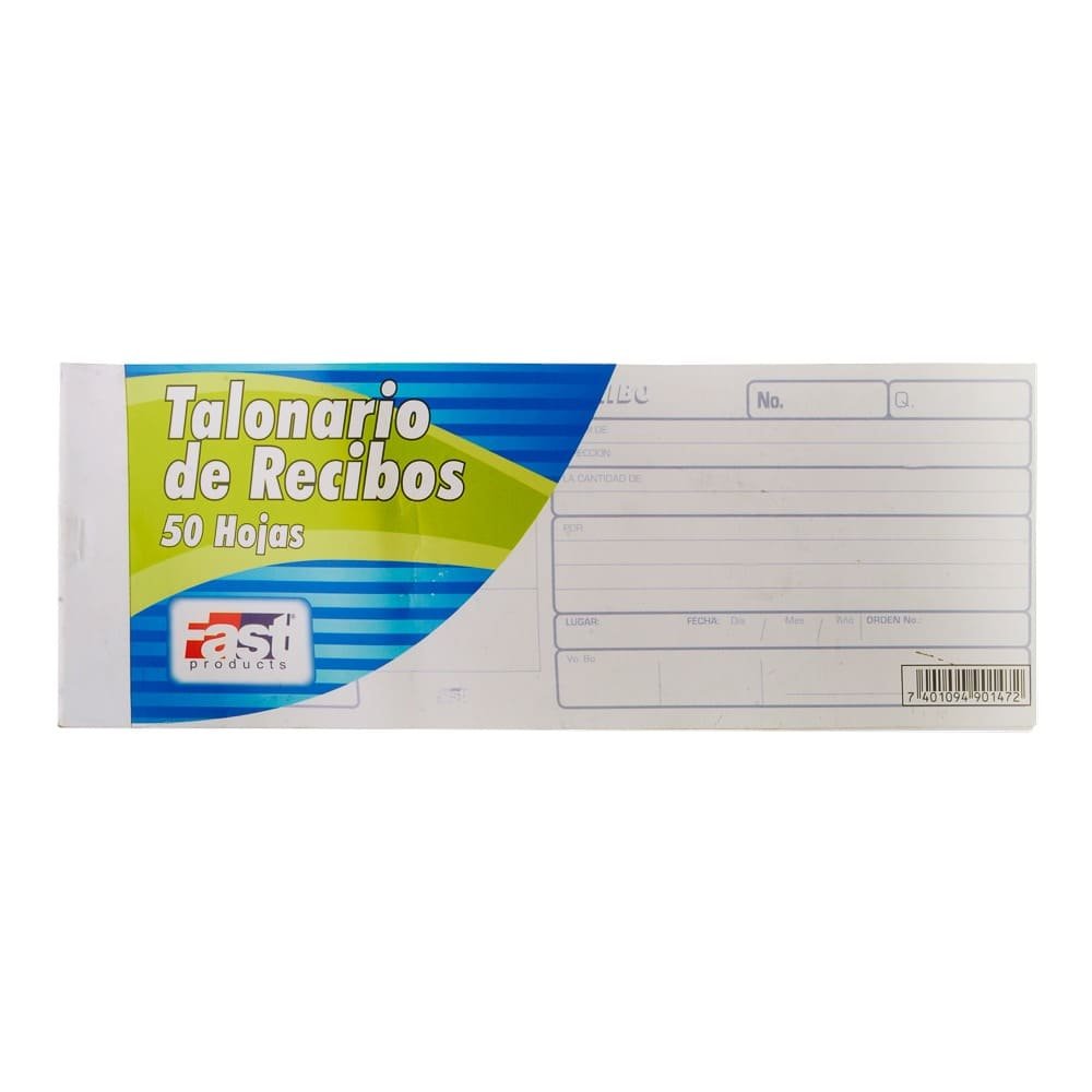 BLOCK RECIBOS FAST 50 H.