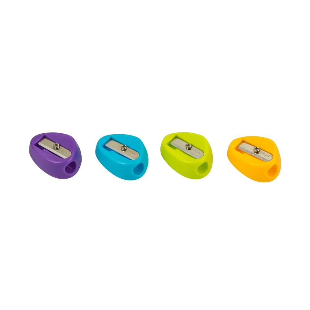 SACAPUNTAS PLASTICO Y-PLUS + TRIANGULAR UNIDAD