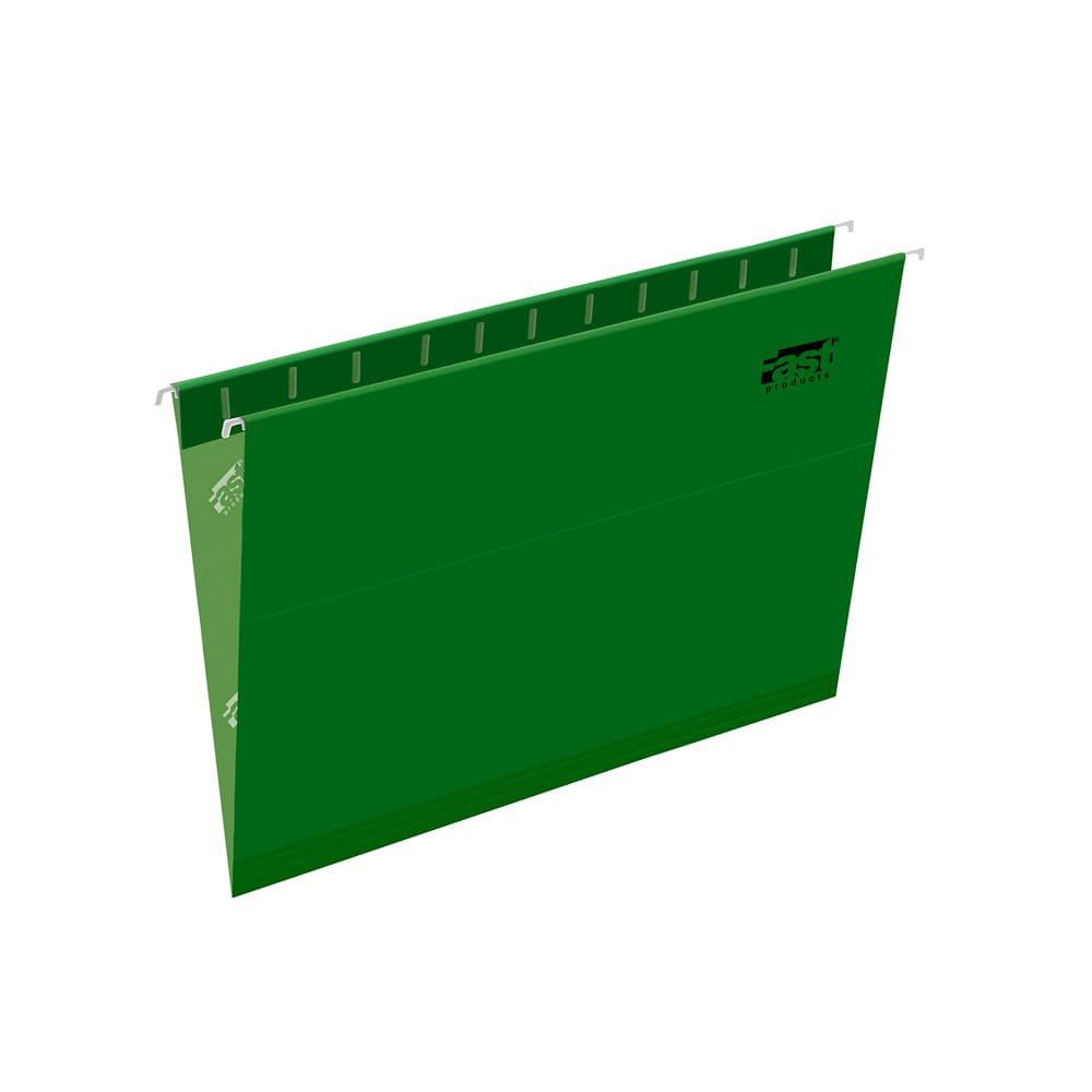 FOLDER COLGANTE FAST  OFICIO VERDE UNIDAD