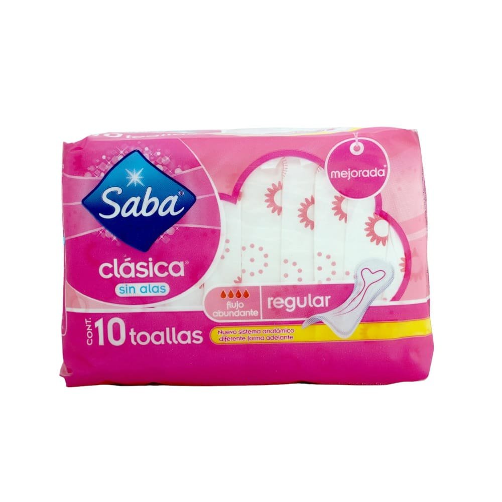 TOALLA SANITARIA CLASICA SIN ALAS
