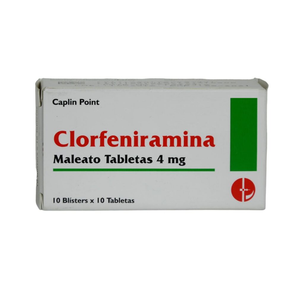 CLORFENINAMINA TABLETA 4 MG
