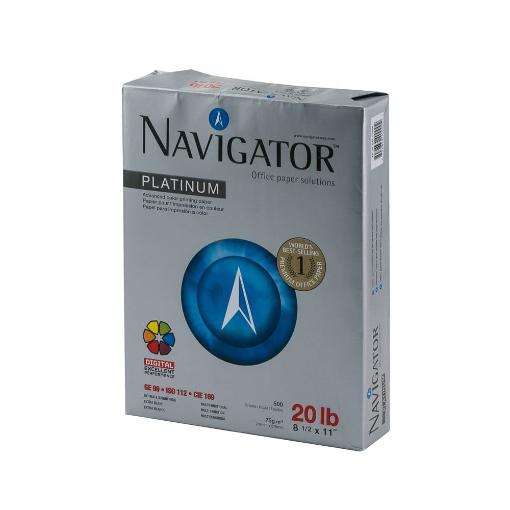 RESMA NAVIGATOR TAMAÑO CARTA 75 GRAMOS