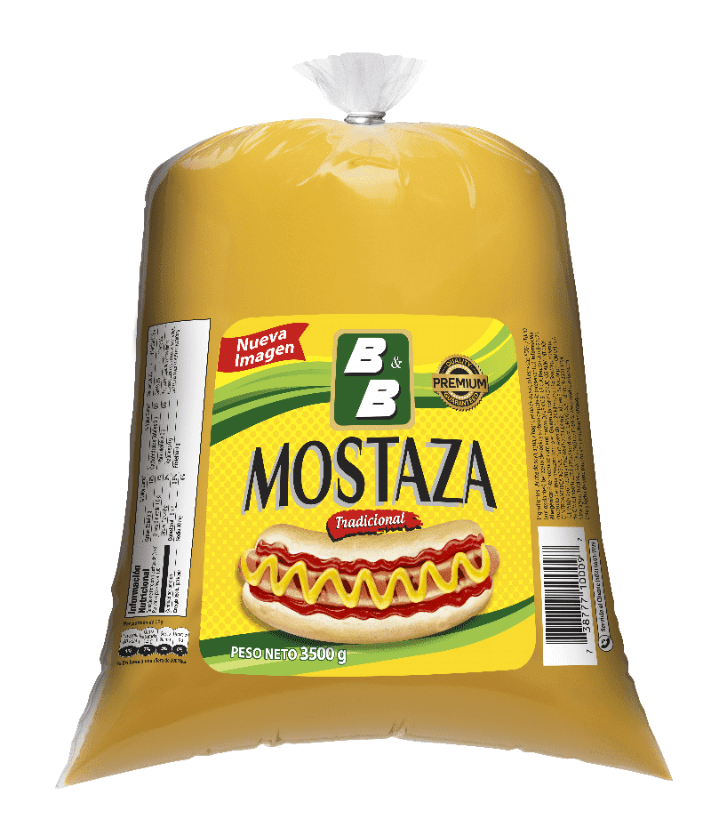 MOSTAZA B&B TRADICIONAL 3500 GRAMOS
