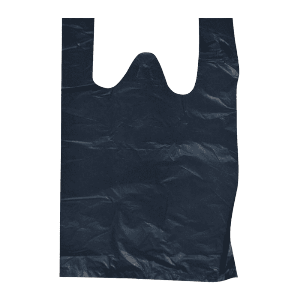 CIENTO DE BOLSA GABACHA COLOR NEGRO 16X20