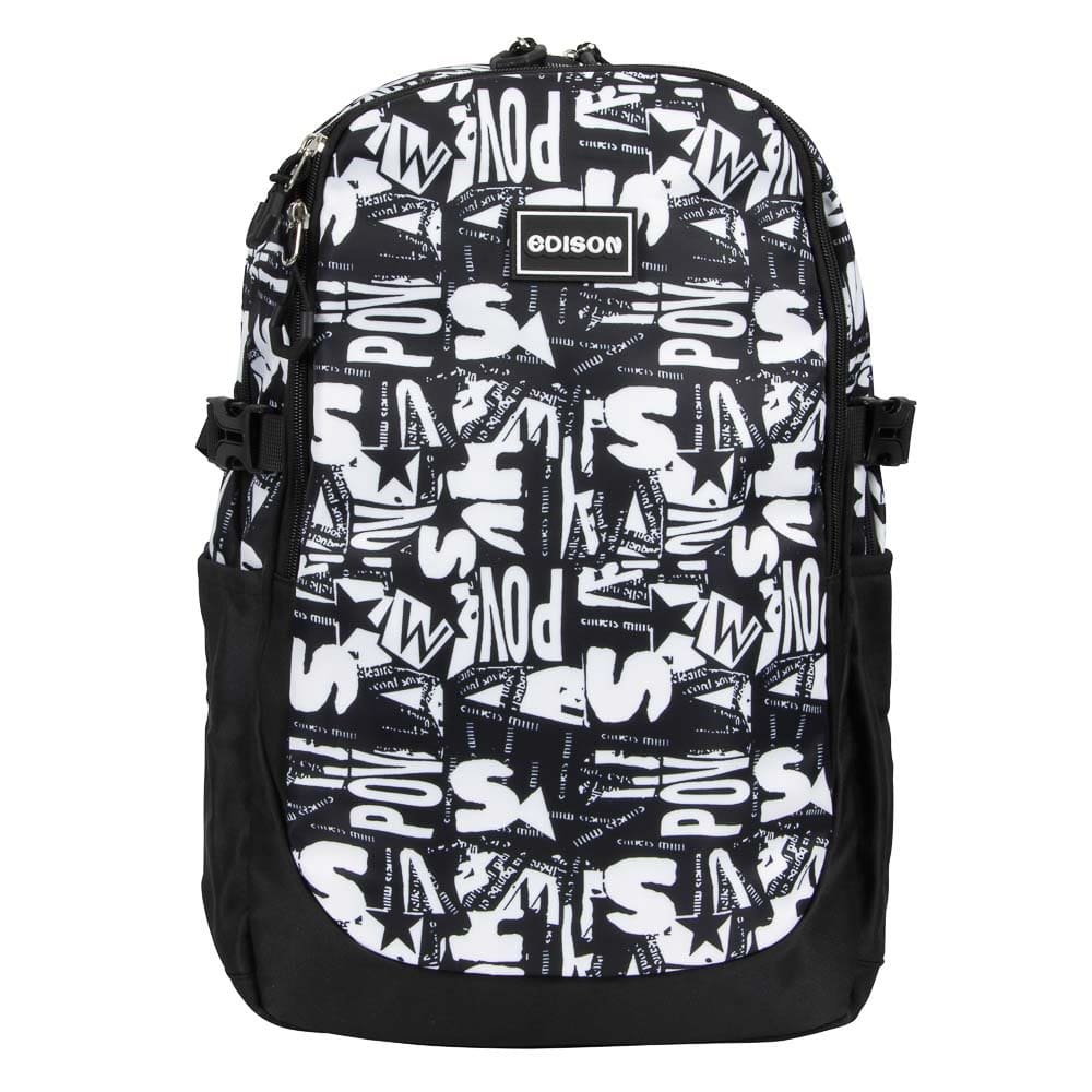 MOCHILA EDISON 2022924 17.5″ LETRAS