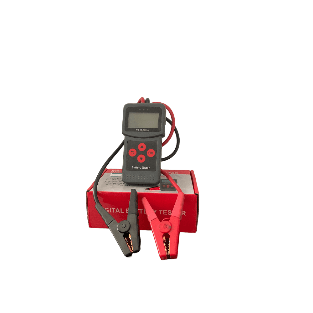 TESTER DE BATERIA DE 12 A 24 VOLTEOS