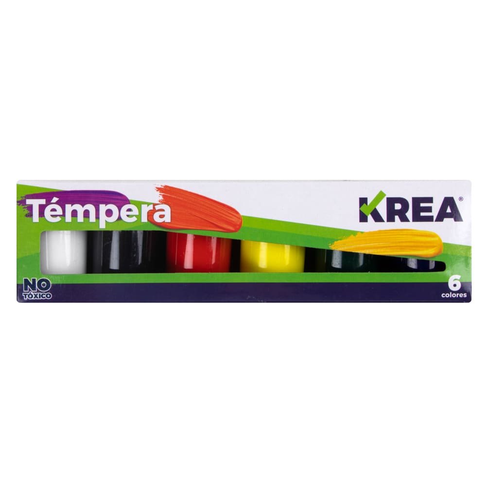 TEMPERA 20 ML ESTUCHE DE 6 COLORES