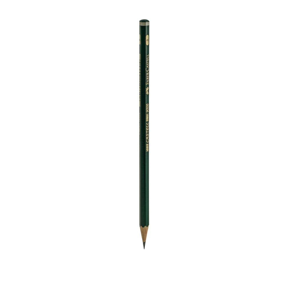 LAPIZ PARA DIBUJO FABER CASTELL 9000 2B UNIDAD
