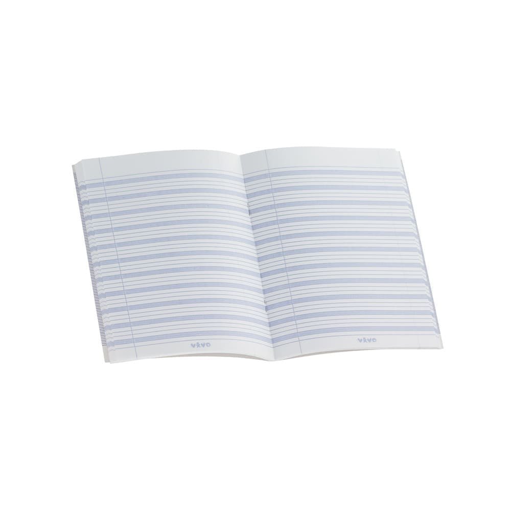 CUADERNO ENGRAPADO VIVO 40 HOJAS 239981 DOBLE LINEA