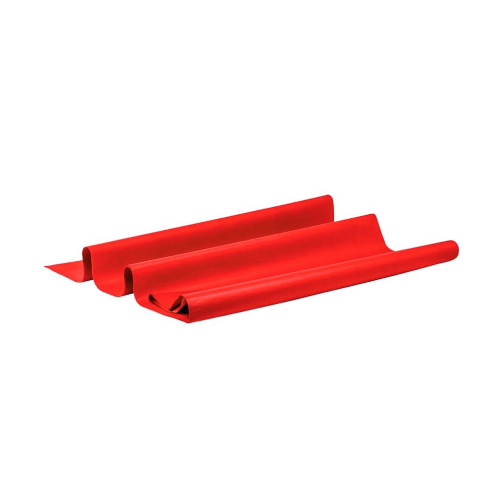 PAPEL DE CHINA BELUMOSA 50X75 CENTIMETROS 10 ROJO BANDERA UNIDAD