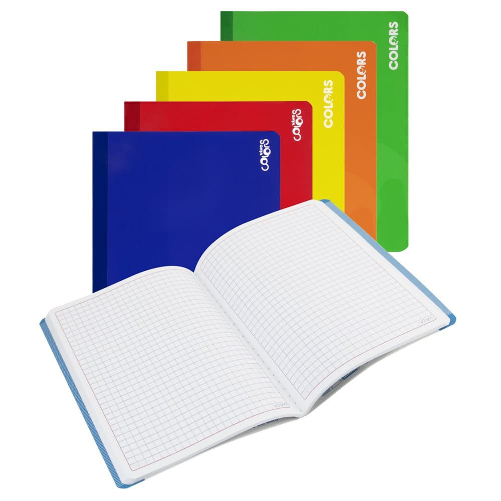 CUADERNO COSIDO VIVO 100 HOJAS GRANDE 239986 CUADROS