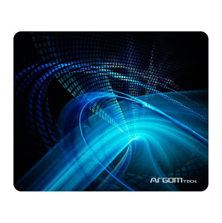 MOUSE PAD ARGOM GALAXIA 8.5 X 7" BLACK BLUE