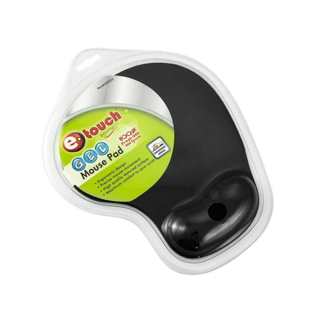 MOUSE PAD ETOUCH 550325 GEL NEGRO