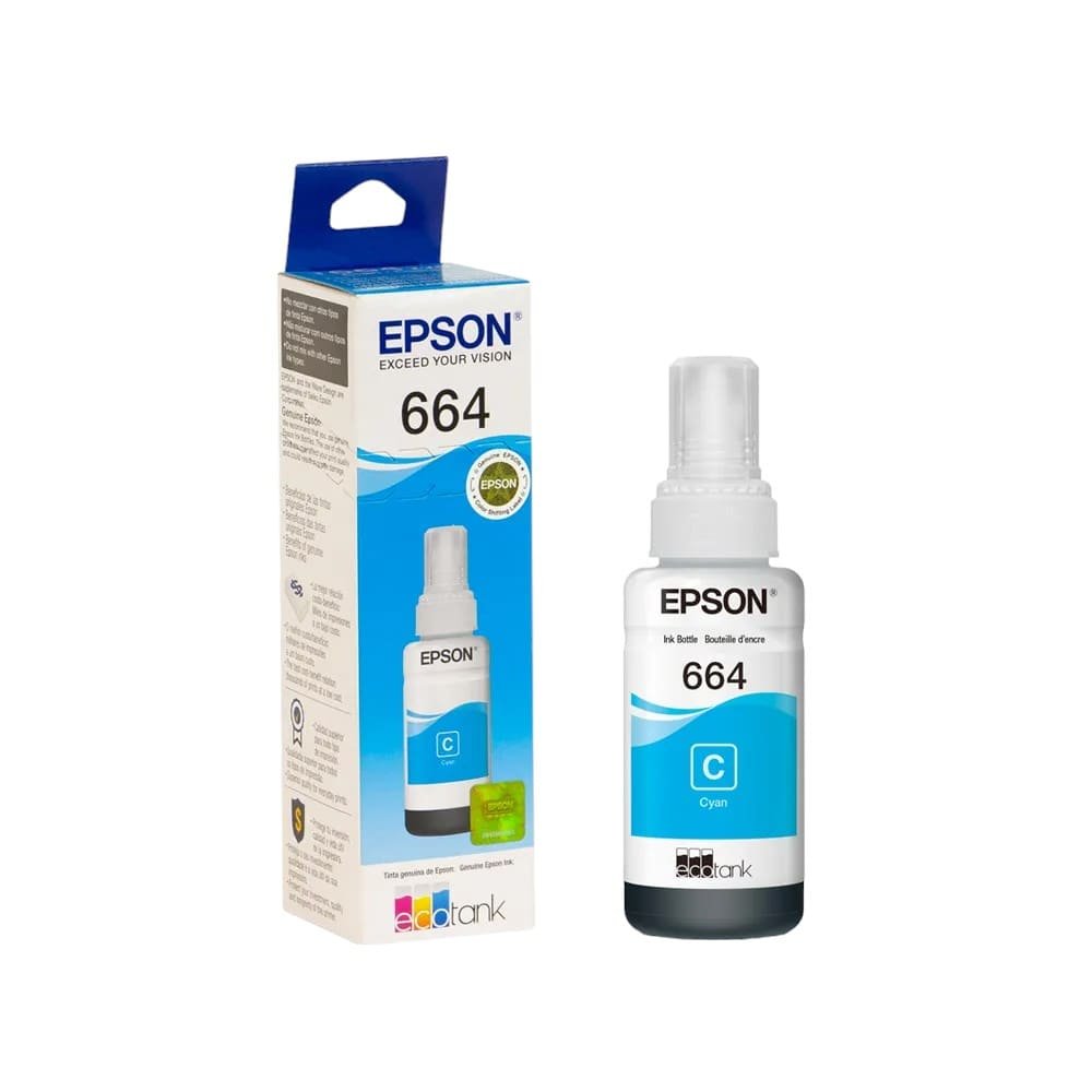 TINTA EPSON 664 CYAN