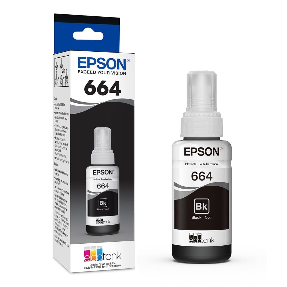 TINTA EPSON 664 BLACK