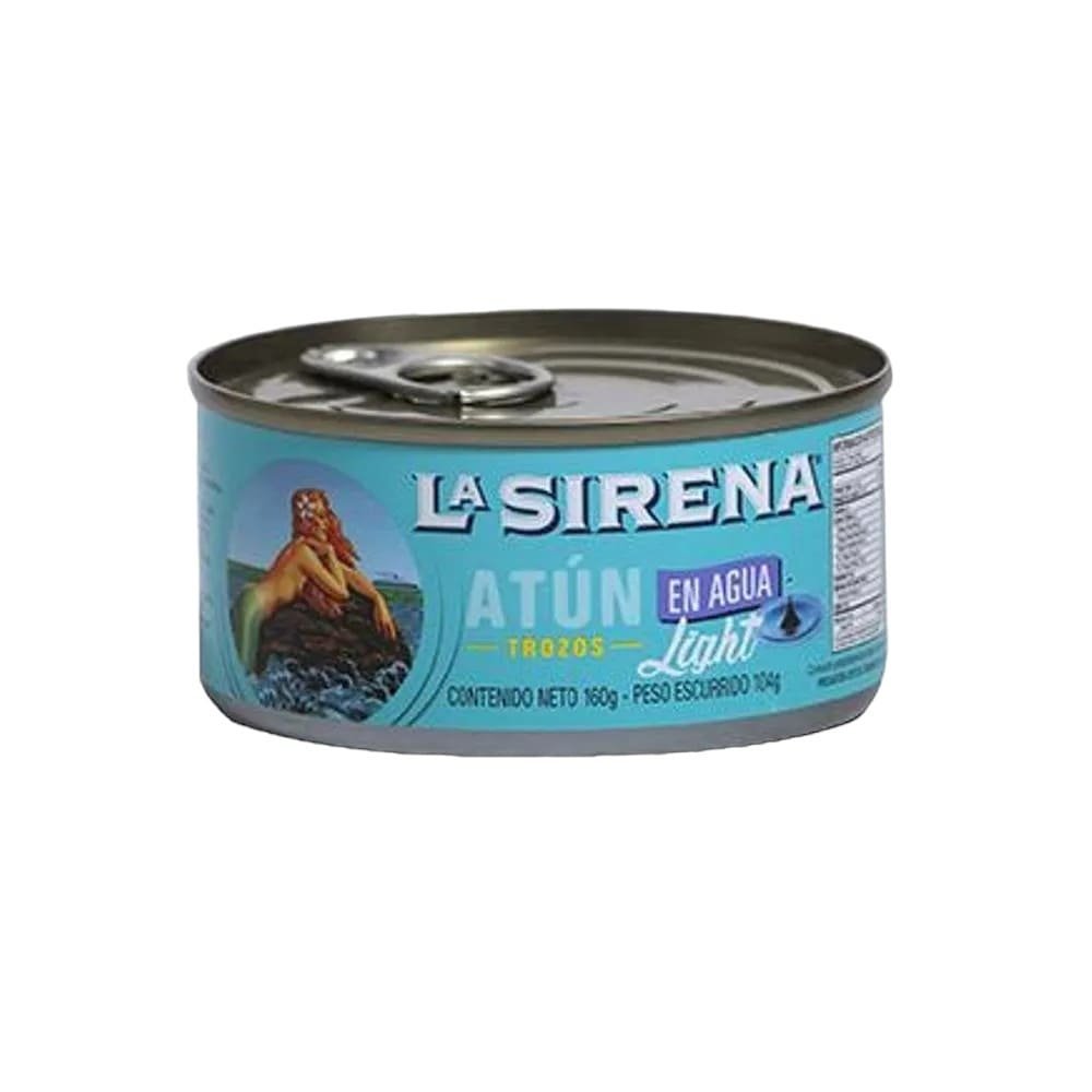 ATUN AGUA TROZOS LA SIRENA 160 GRAMOS