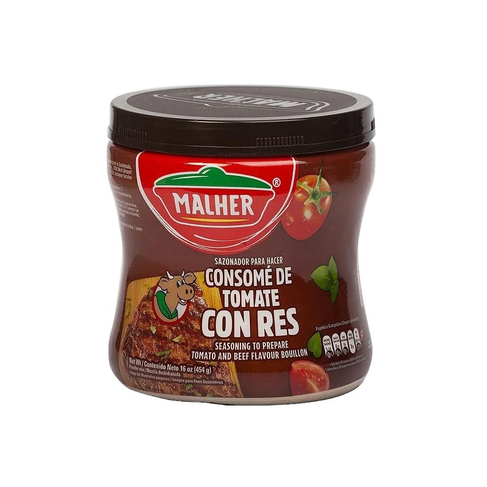 CONSOME DE TOMATE RES MALHER BOTE 454 GRAMOS