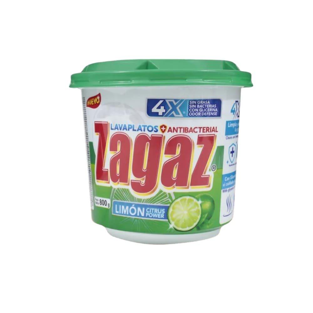LAVAPLATOS ZAGAZ LIMON CITRUS POWER 800 GRAMOS