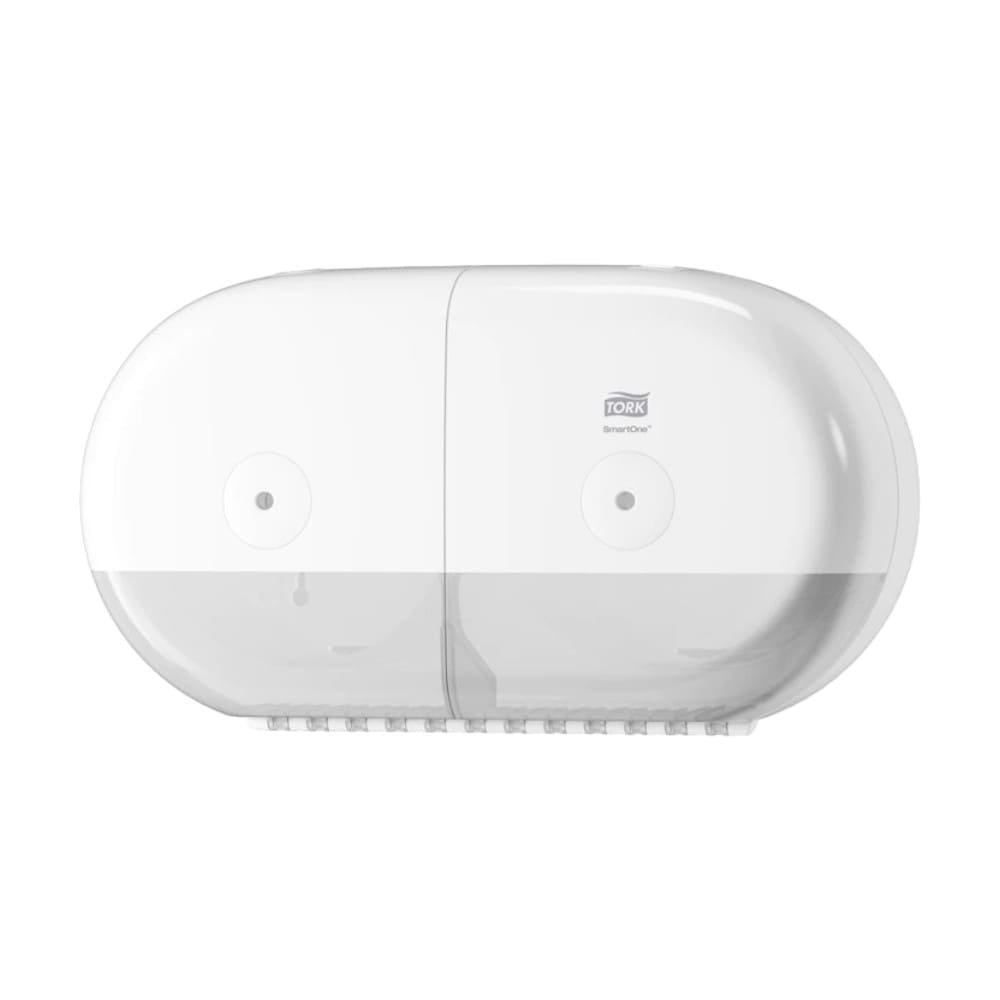 DISPENSADOR MINI SMARTONE DOBLE PAPEL HIGIENICO BLANCO