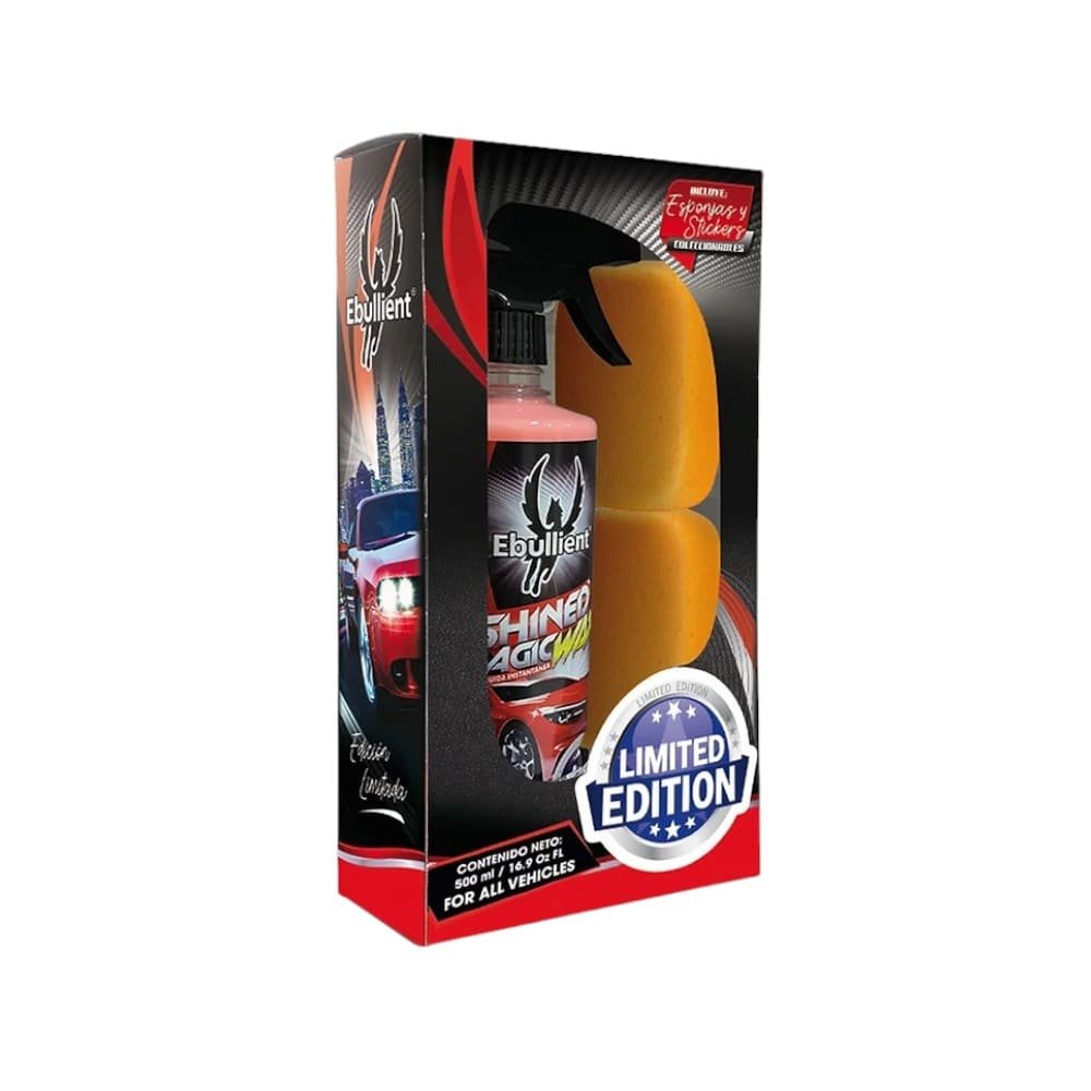 EDICION LIMITADA SHINED MAGIC CERA LIQUIDA INSTANTANEA PAK 500ML