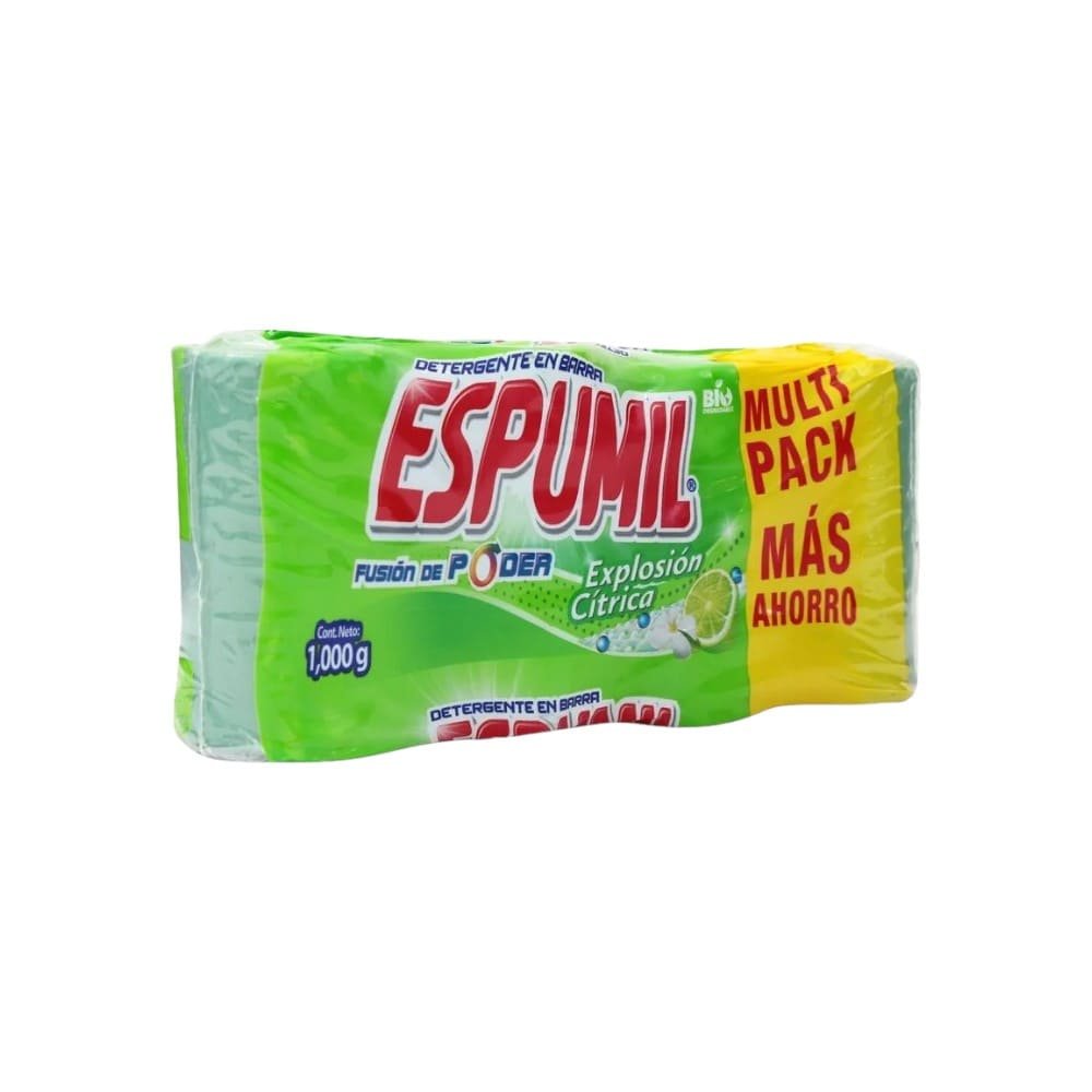 DETERGENTE BARRA ESPUMIL MULTIPACK 1000 GRAMOS