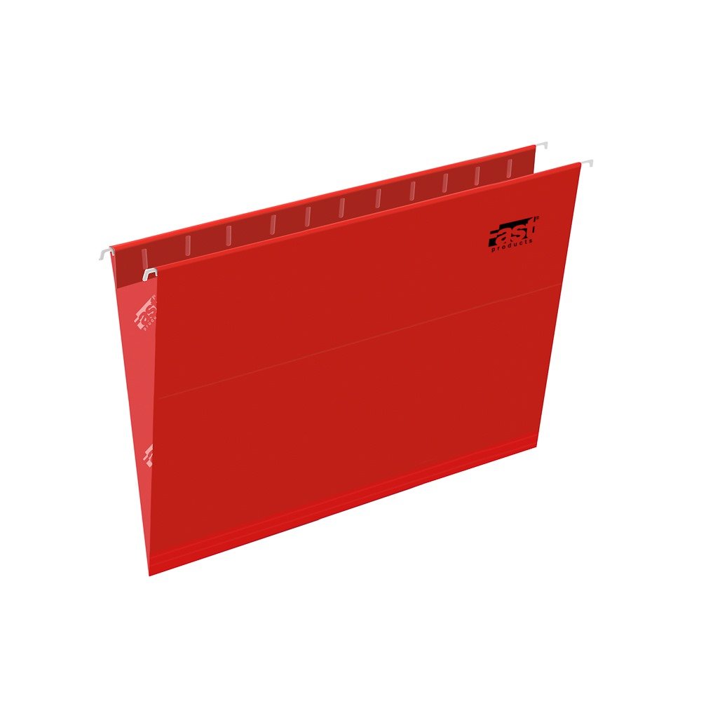 FOLDER COLGANTE FAST  OFICIO 3368 ROJO UNIDAD